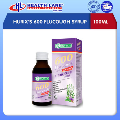 HURIX'S 600 FLUCOUGH SYRUP (100ML)